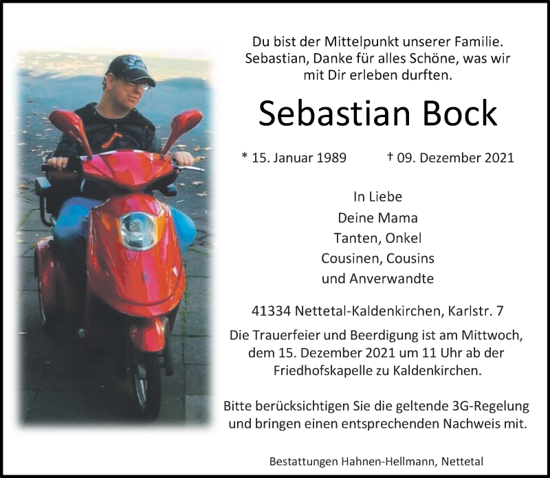  Traueranzeige für Sebastian Bock vom 12.12.2021 aus trauer.extra-tipp-moenchengladbach.de