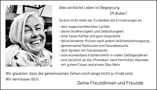 Traueranzeige von Wir vermissen dich  von trauer.extra-tipp-moenchengladbach.de