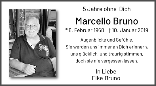 Traueranzeige von Marcello Bruno von trauer.extra-tipp-moenchengladbach.de